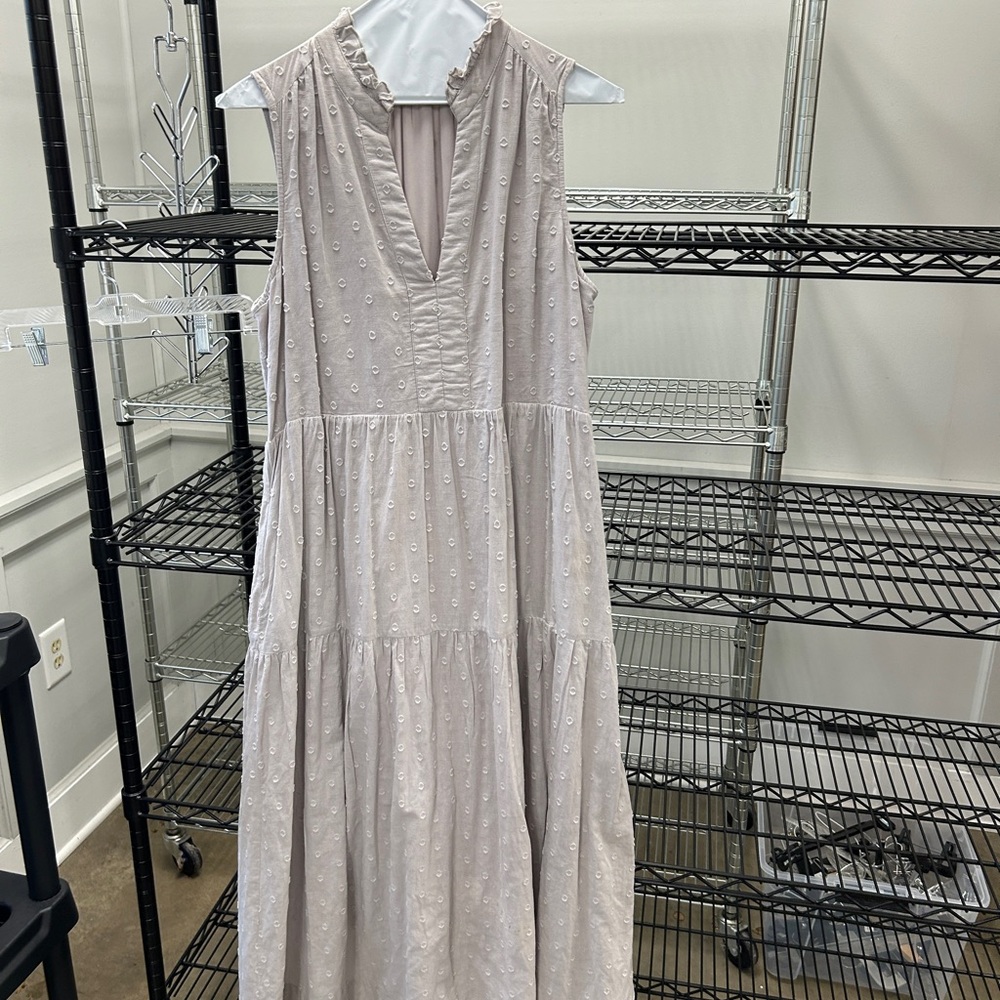 Wishlist Pink Sleeveless V-neck Sundress
